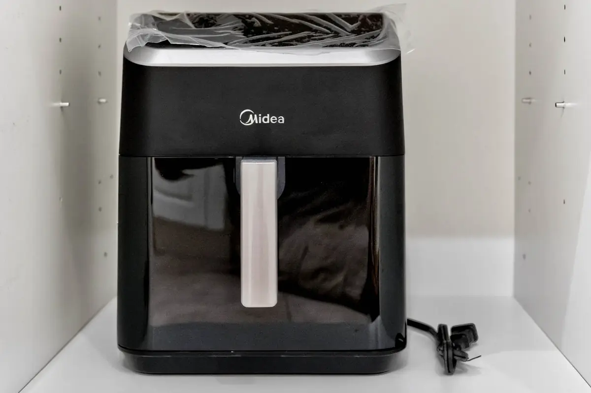 Air fryer in the kitchen